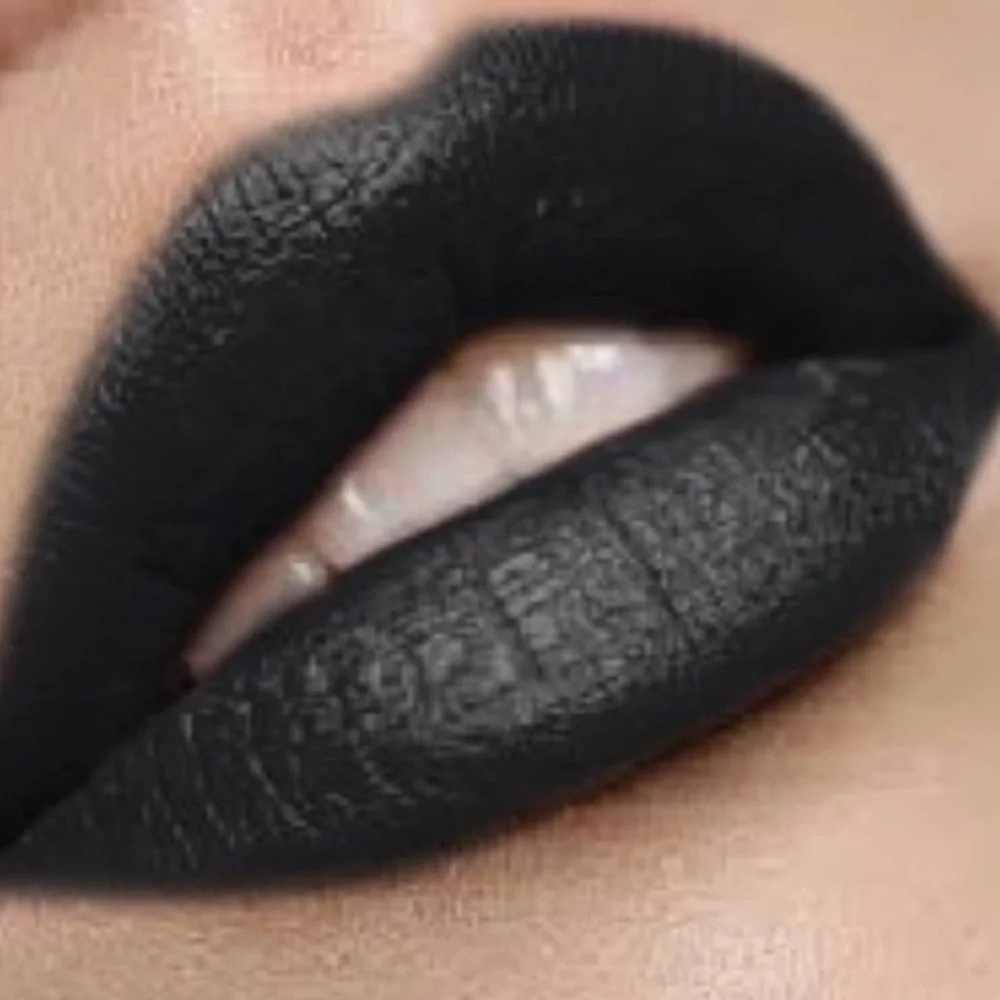 Black matte lip liner lipstick BY THE CLIQUE CLIQUESTICK face pencil New in box